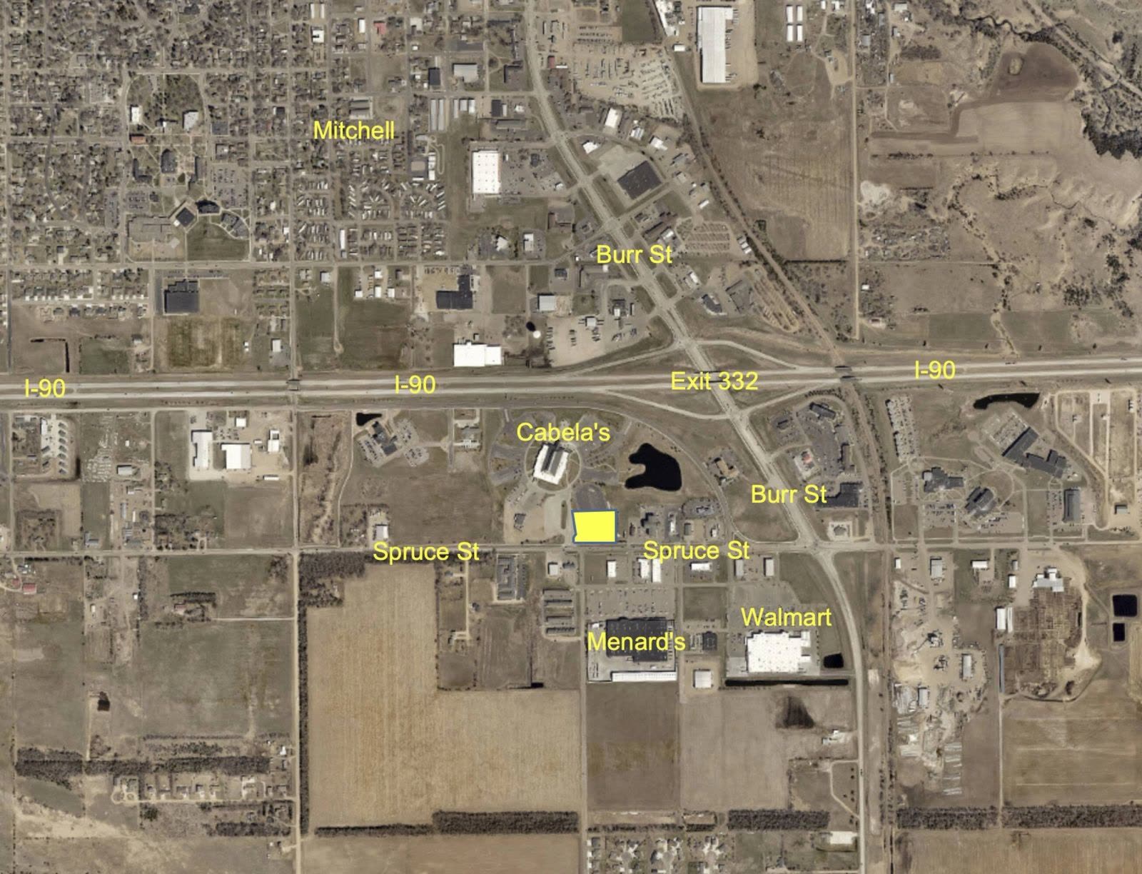 E Spruce St, Mitchell, SD — Restaurant Site — photo 2 of 4, Mitchell, SD commercial real estate for sale